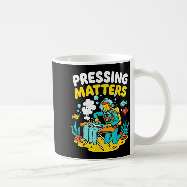 Caneca De Café Funge Passando Roupa Extrema Diversor de Mergulho (Direita)