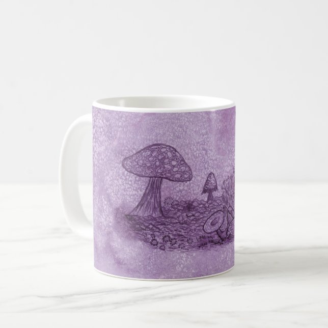 Caneca De Café Fungi Meadow Mug (Frente Esquerda)