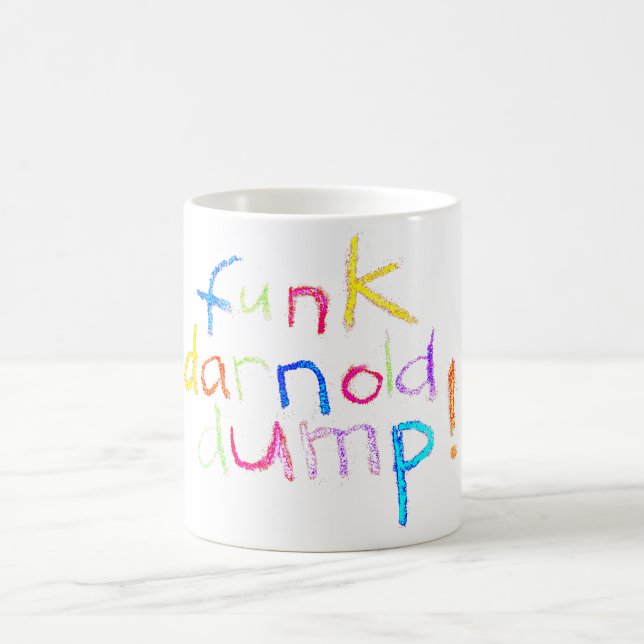 Caneca De Café funk darnold dump drumpf Hankamer Artjunkhaus Dive (Centro)