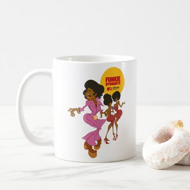 CANECA DE CAFÉ FUNKIE DYNAMITE (Com Donut)