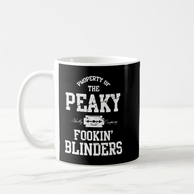 Caneca De Café Funniest Peaky Blinders Gift Music Fans (Esquerda)