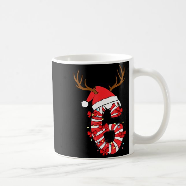 Caneca De Café Funny 67 Christmas 6 7 Six Seven Meme 6 7 Matching (Direita)