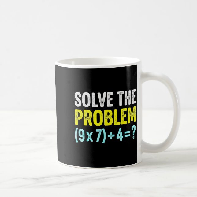 Caneca De Café Funny 67 Meme Six Seven Math Teacher Brain-rot Jok (Direita)