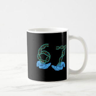 Caneca De Café Funny 67 Number Meme Dna Replication Molecular Sci