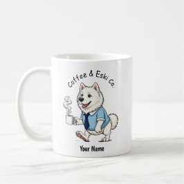 Caneca De Café Funny  American Eskimo Dog Business Suit Coffee 