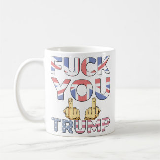 Caneca De Café Funny Anti Trump Political Satire Design | Bold Pr