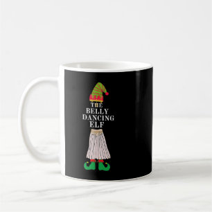 Caneca De Café Funny Belly Dançando Elf Matching Group Natal P