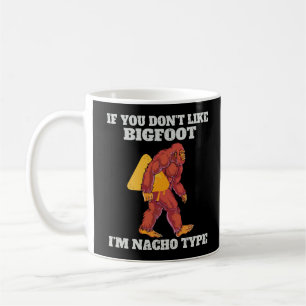Caneca De Café Funny Bigfoot Nacho Type