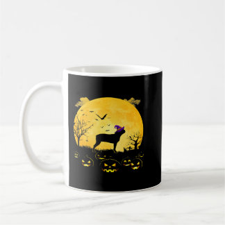 Caneca De Café Funny Boston Terrier Dog Halloween