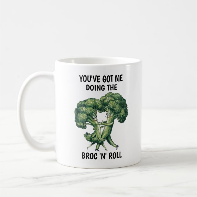 Caneca De Café Funny Broccoli (Esquerda)