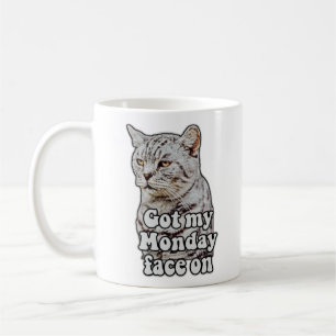 Caneca De Café Funny cat meme for kitty lovers and cat lovers