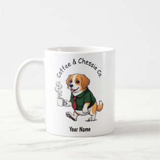 Caneca De Café Funny Chesapeake Bay Ret dog Business Suit Coffee