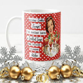 Caneca De Café Funny Christmas Mug Best Friend "Cookie Swap"
