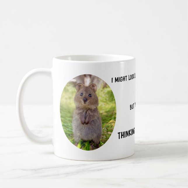 Caneca De Café Funny Cute Quokka Australia Mug (Esquerda)