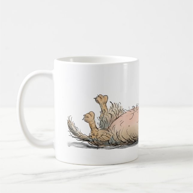 Caneca De Café Funny Dachshund Mug (Esquerda)