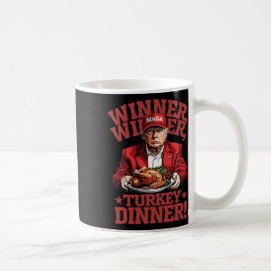 Caneca De Café Funny Donald Trump Vencedor da Turquia Janta Than