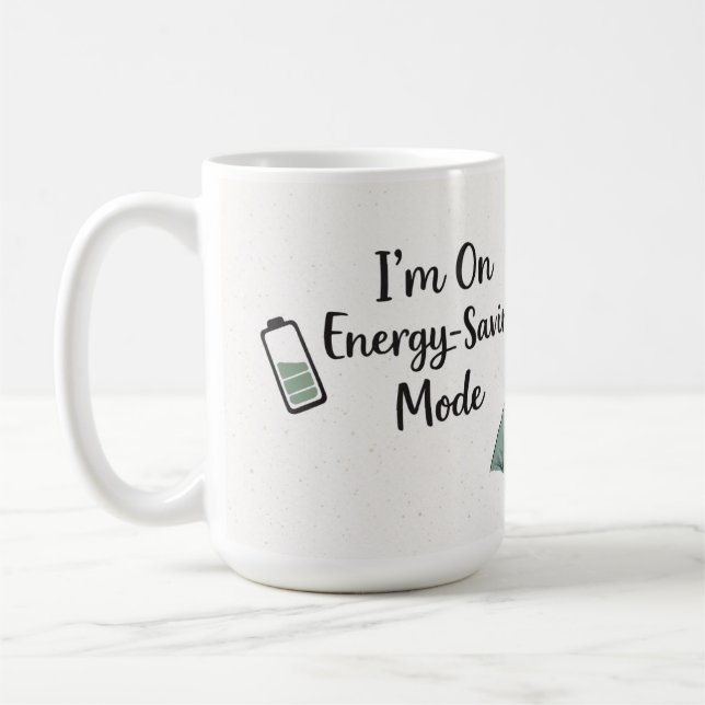 Caneca De Café Funny Energy Saving Mug (Esquerda)