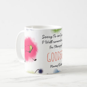 Caneca De Café Funny Farewell Colega Mug - Vê um Terapista