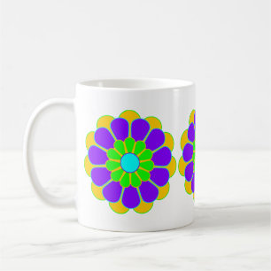 Caneca De Café Funny Flower Power Bloom II