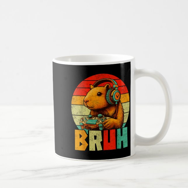 Caneca De Café Funny For Capybara Lovers Mens Boys Kids Graphics  (Direita)
