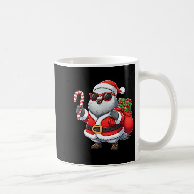 Caneca De Café Funny Geon Christmas Santa Outfit Xmas Boys Girls  (Direita)