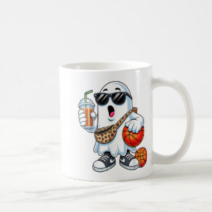 Caneca De Café Funny Ghost Basball Boo Café Halloween Mens W
