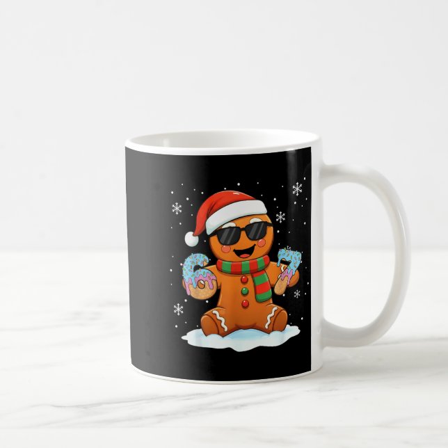 Caneca De Café Funny Gingerbread Six Seven 67 Ice Cream Drip Chri (Direita)
