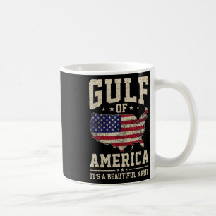 Caneca De Café Funny Golfo Da América Dos Eua Vintage Golfo Do Mé