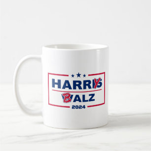 Caneca De Café Funny Harris Walz 2024 Harry Balz 2024