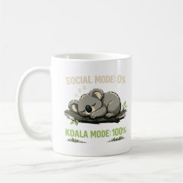 Caneca De Café Funny Introvert Koala Coffee Mug