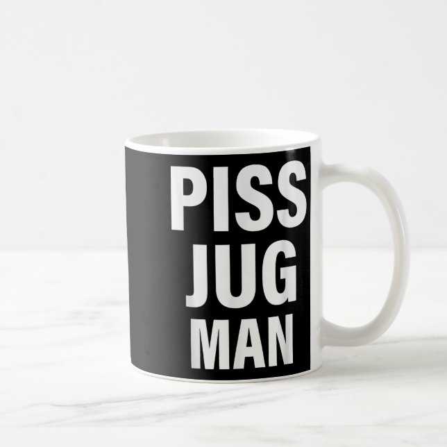 Caneca De Café Funny Jug Man Apparel  (Direita)