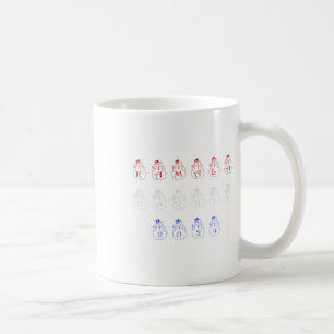 Caneca De Café Funny Kamala Harris 2024 - Folha de Natal Feliz