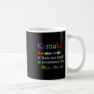 Caneca De Café Funny Kamala Harris 2024 Senhora Presidente Harris