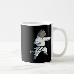 Caneca De Café Funny Karate British Shorthair Cat