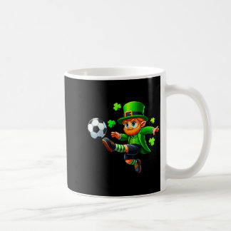Caneca De Café Funny Leprechaun Irish Soccer St Patricks Men Boy 