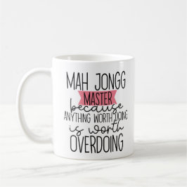 Caneca De Café Funny Mah Jongg