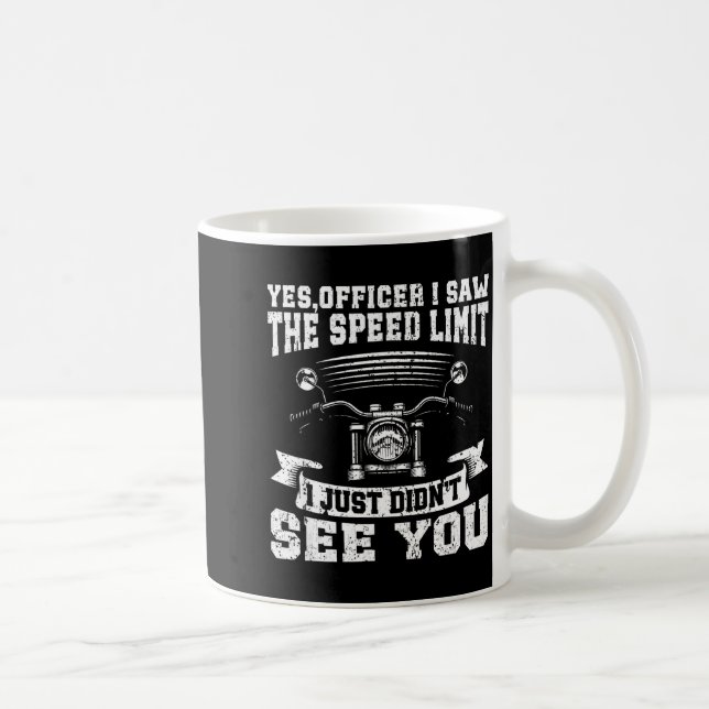 Caneca De Café Funny Motorcycle Lover Graphic Women Men Motorbike (Direita)