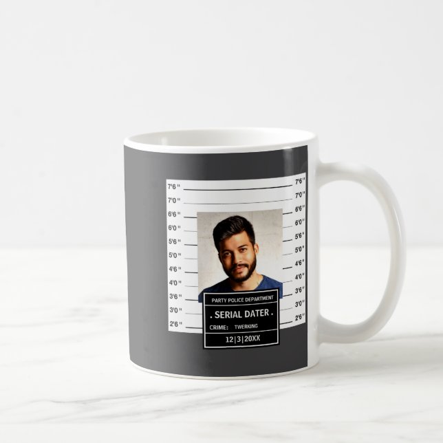 Caneca De Café Funny Mugshot Ster  (Direita)