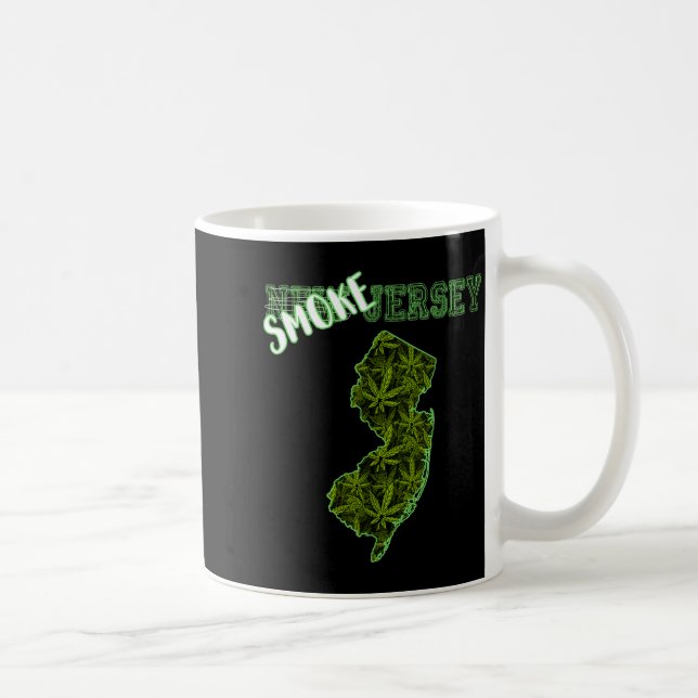 Caneca De Café Funny New Jersey Weed Weed Culture  (Direita)