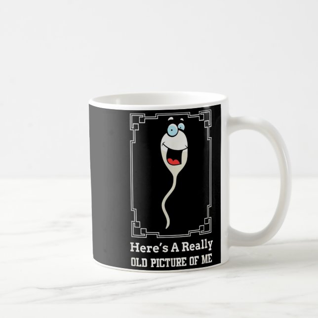 Caneca De Café Funny Old Man Birthday Gag For Men Over 60  (Direita)