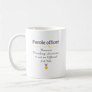 Caneca De Café Funny Parole Funcionário Cargo Café Mug
