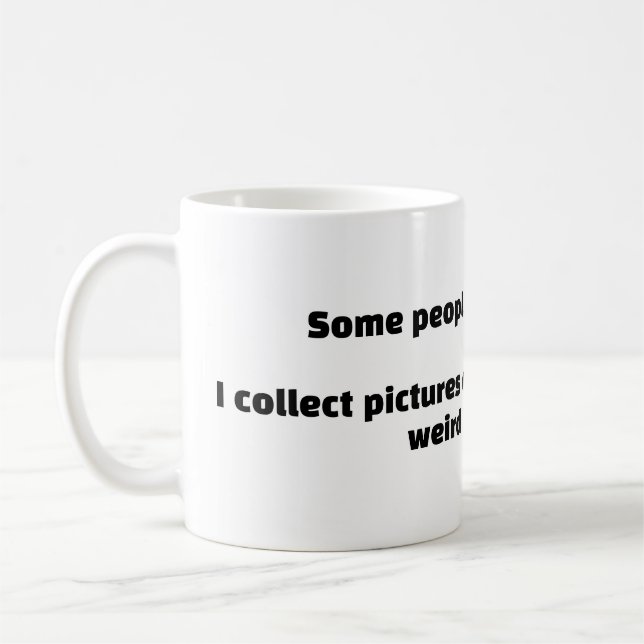 Caneca De Café Funny Pet Humor (Esquerda)