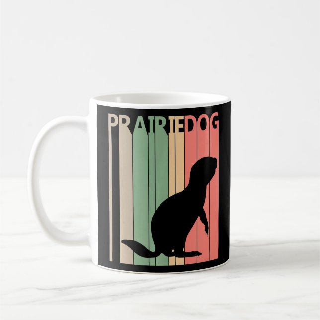 Caneca De Café Funny Prairie Dog Costume (Esquerda)