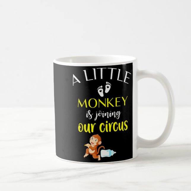 Caneca De Café Funny Pregnancy Announcement New Baby Reveal  (Direita)