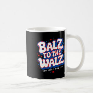 Caneca De Café Funny Pro Kamala Harris Eleições 2024 Balz Para