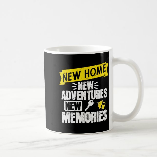 Caneca De Café Funny Proud Homeowner New Homenew Adventures New M (Direita)