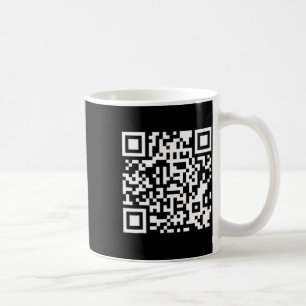 Caneca De Café Funny Qr Presidente Trump 4547 Trump Dancing Code 