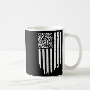 Caneca De Café Funny Qr Scan Code Presidente Trump 4547 Trump Dan
