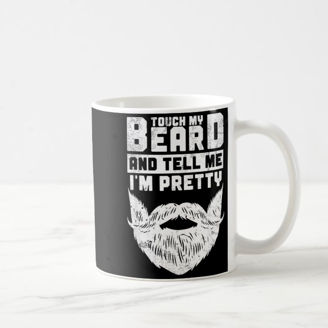 Caneca De Café Funny Quote Gift For Bearded Men And Beard Lovers  (Direita)