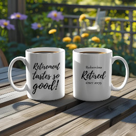 Caneca De Café Funny Retirement Tastes So Good Gift